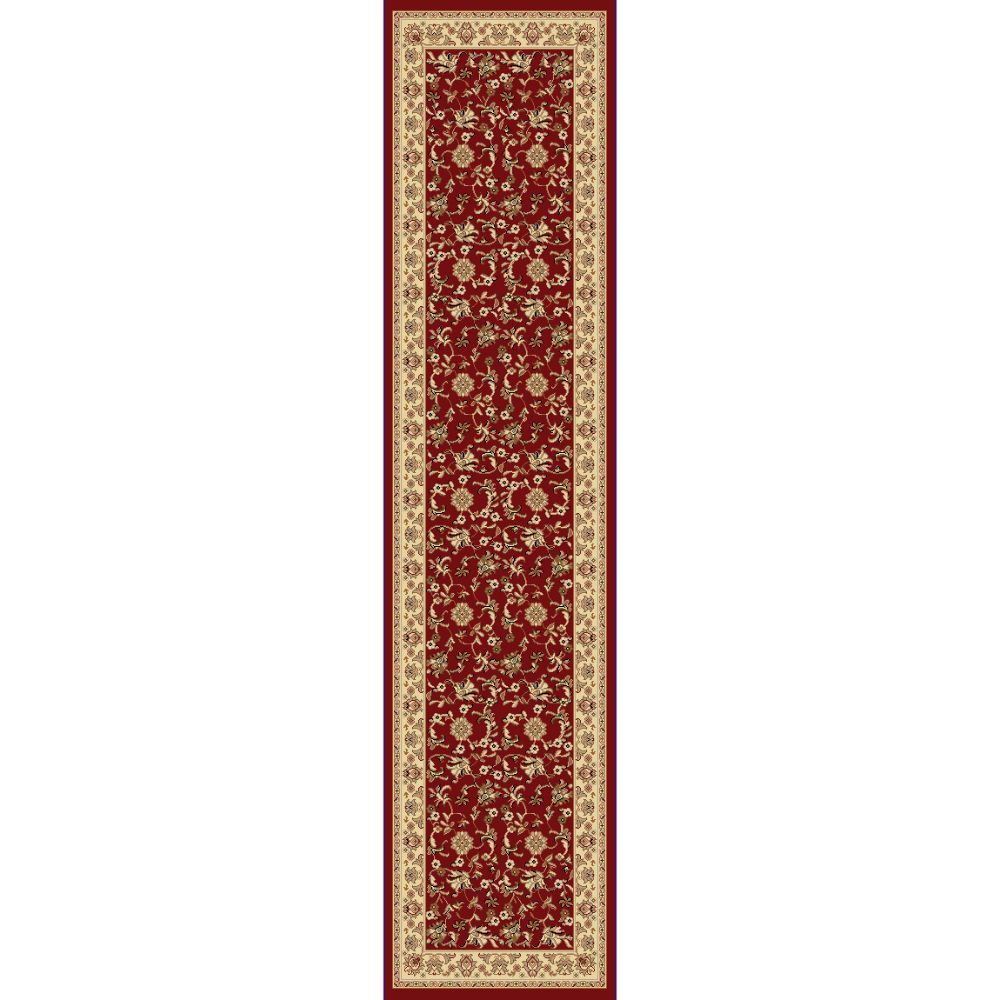 Dynamic Rugs 58017-330 Legacy 2.2 Ft. X 7.7 Ft. Finished Runner Rug in Red